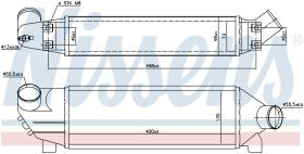 Nissens 96733 - INTERCOOLER FORD TRANSIT(FY)(00-)2.