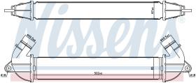 Nissens 96736 - INTERCOOLER FIAT DOBLO(119.223)(01-