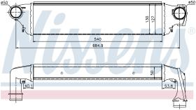 Nissens 96741 - INTERCOOLER BMW 3 E46 (98-) 320D