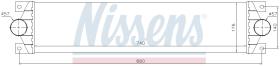 Nissens 96767 - INTERCOOLER VAUXHALL MOVANO A (98-)