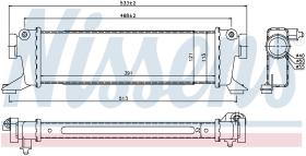 Nissens 96782 - INTERCOOLER MERCEDES A-CLASS W 168(