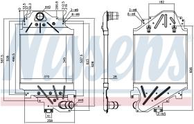 Nissens 96791 - INTERCOOLER RENAULT THALIA I(99-)1.