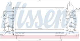 Nissens 96793 - INTERCOOLER AUDI A 2(8Z)(00-)1.2 TD