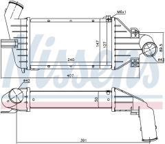 Nissens 96863 - INTERCOOLER VAUXHALL ASTRA G(98-)1.