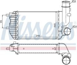 Nissens 96889 - INTERCOOLER PEUGEOT BOXER(230)(94-)