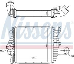Nissens 96894 - INTERCOOLER MERCEDES V-CLASS I W 63