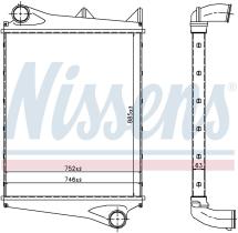 Nissens 96966 - INTERCOOLER VOLVO FH 12  (93-) 340