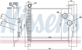 Nissens 96970 - INTERCOOLER MERCEDES CITO(98-)O 520