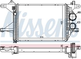 Nissens 96976 - INTERCOOLER MERCEDES T2 VARIO W 670
