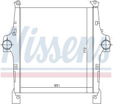 Nissens 97047 - INTERCOOLER IVECO TRAKKER(02-)190-4