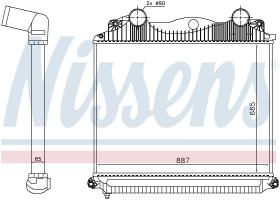 Nissens 97049 - INTERCOOLER MAN TG-S (07-)
