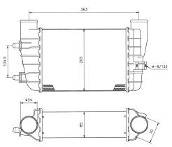 Nrf 30005 - REF.AIRE SOBREAL. ALFA-ROMEO ALFA 1