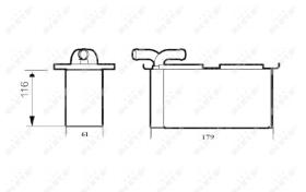Nrf 30045 - CAC AUDI A3 07-