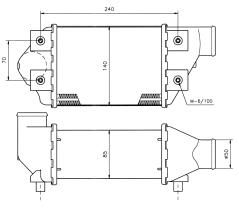 Nrf 30061 - REF.AIRE SOBREAL. FIAT UNO 1.3 TURB