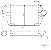 Nrf 30062 - REF.AIRE SOBREAL. FIAT REGATA 2.O T