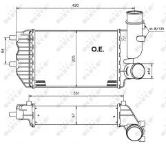 Nrf 30066 - INTERCOOLER / CHARGER CITROEN JUMPY
