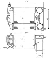 Nrf 30067 - REF.AIRE SOBREAL. FIAT UNO TB 176
