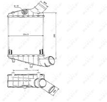 Nrf 30124 - INTERCOOLER TURISMOS LANCIA LANCIA