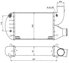 Nrf 30134 - CAC FIAT BRAVA 98-
