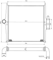 Nrf 30400 - REF.AIRE SOBREAL. VOLVO F 10/F 12/F