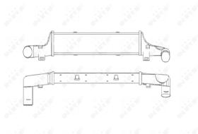 Nrf 30408 - INTERCOOLER / CHARGER MERCEDES E250