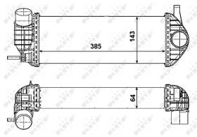Nrf 30467 - CAC RENAULT KANGOO 07-