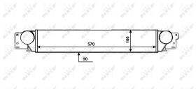 Nrf 30522 - INTERCOOLER / CHARGER CHEVROLET CAP