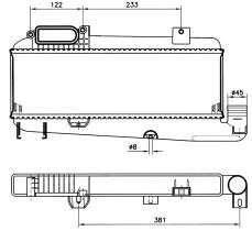 Nrf 30816 - INTERCOOLER PEUGEOT 306 1.9 TD / 30