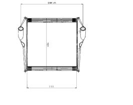 Nrf 309002 - INTERCOOLER RVI AE 380 - 385 - 420