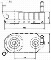 Nrf 31004A - RADIADOR ACEITE AUDI A3 96-