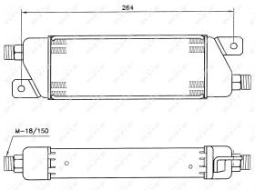 Nrf 31050 - RADIADOR ACEITE OPEL VAUXHALL ASCON
