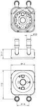 Nrf 31086 - REFRIGERADOR ACEITE FIAT DONUT