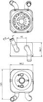 Nrf 31087 - REFRIGERADOR ACEITE FIAT DONUT
