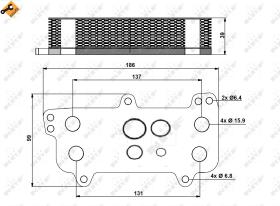 Nrf 31171 - RADIADOR ACEITE VW MULTIVAN 03-