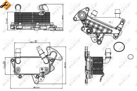 Nrf 31264 - RADIADOR ACEITE VW PASSAT 03/2005>