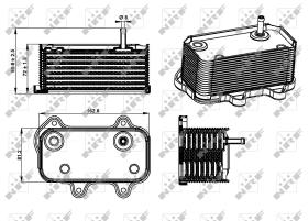 Nrf 31289 - RADIADOR ACEITE PORSCHE BOXSTER 09/