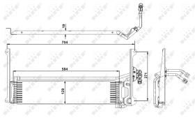 Nrf 31360 - RADIADOR ACEITE VW TIGUAN 2.0 05/20