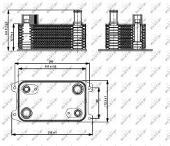 Nrf 31363 - RADIADOR ACEITE AUDI A8 11/2003>