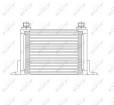 Nrf 31741 - RADIADOR ACEITE FIAT MAREA 96-