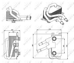 Nrf 31748 - RADIADOR ACEITE AUDI A8 4.2L 2006-2