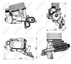 Nrf 31751 - RADIADOR ACEITE RENAULT TRAFIC II 2