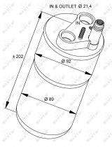 Nrf 33322 - SECADOR RENAULT ESPACE 02-