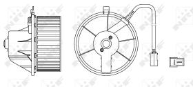 Nrf 34152 - VENTILADOR INTERIOR VW TRANSPORTER