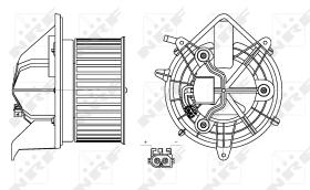 Nrf 34157 - VENTILADOR INTERIOR MINI COOPER 200