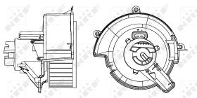 Nrf 34160 - VENTILADOR INTERIOR OPEL ZAFIRA 199