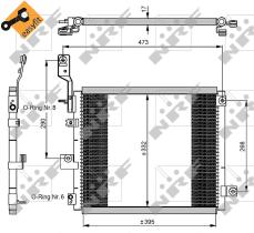 Nrf 350047 - CONDENSADOR HYUNDAI ATOS 04-