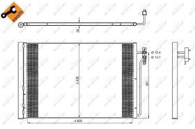 Nrf 350224 - CONDENSADOR LANDROVER RANGE ROVER '
