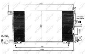Nrf 35035 - CONDENSADOR SEAT TOLEDO 91-