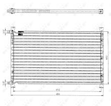 Nrf 35063 - CONDENSADOR VOLVO TRUCK F 10 77-