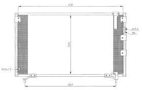 Nrf 35281 - CONDENSADOR TOYOTA PICNIC 96-